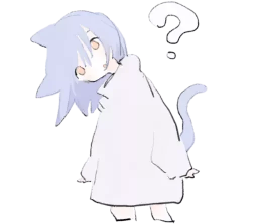 Стикер cute chibi