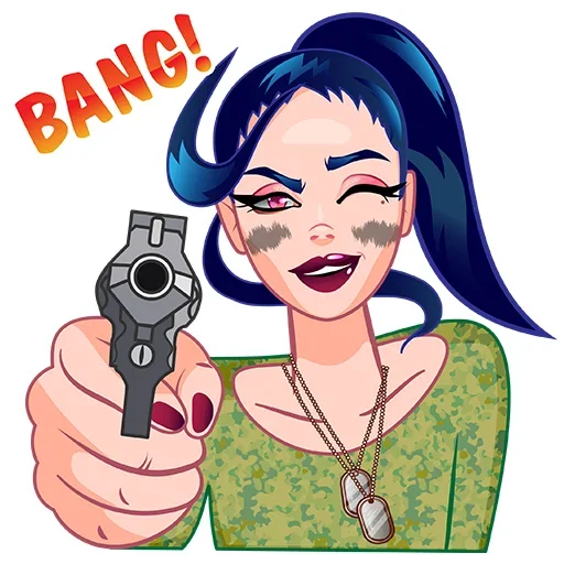 Стикер RUTOR girl