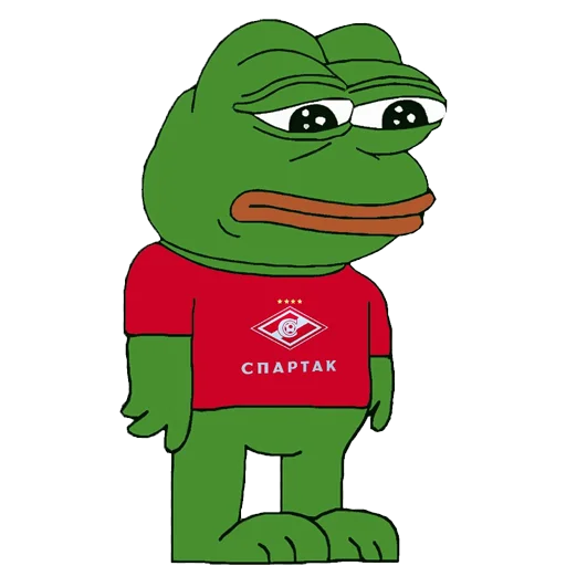 Стикер Red-White Pepe