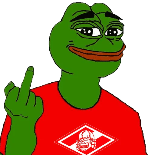 Стикер Red-White Pepe