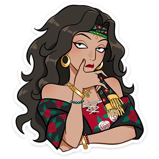 Стикер Сабина без текста