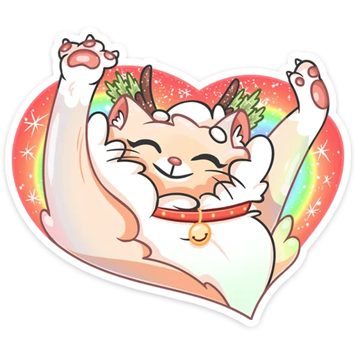 Стикер Новогодний Сахарок