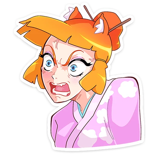 Стикер Сакура Айко