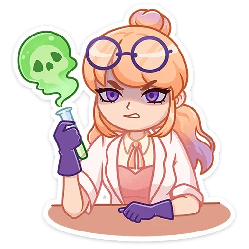 Стикер Салли