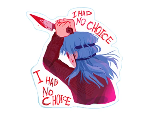 Стикер Sally Face by reroro