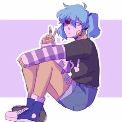 Стикер sallyface