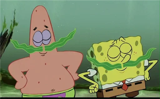 Стикер Самый накуренный мультик