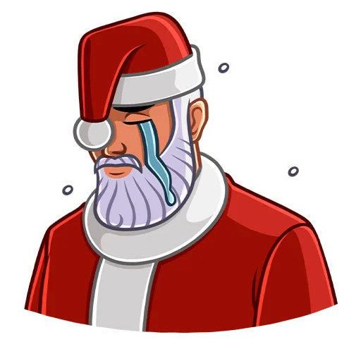 Стикер Секретный Санта