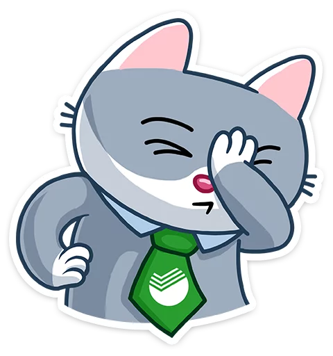 Стикер СберКот