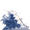 Эмодзи Морские волны