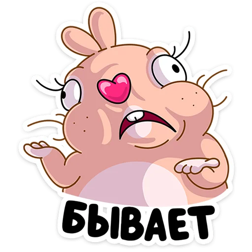 Стикер Кролик Себастьян