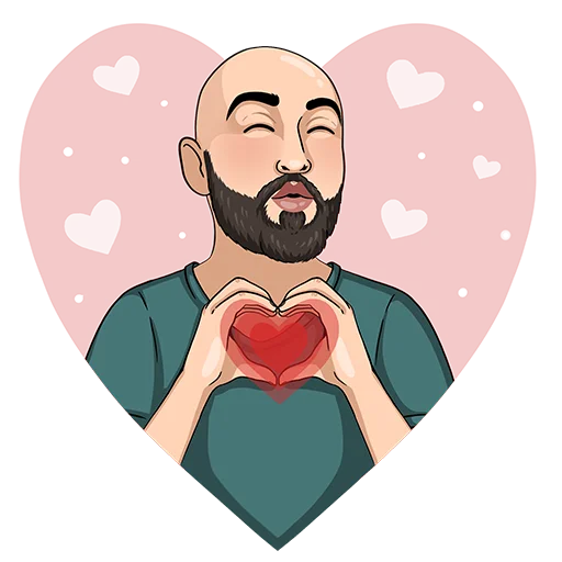 Стикер sewing_man