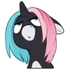 Стикер Shaggy Pink