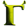 Эмодзи Shrek font