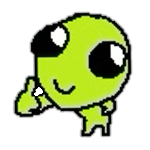 Стикер silly alien