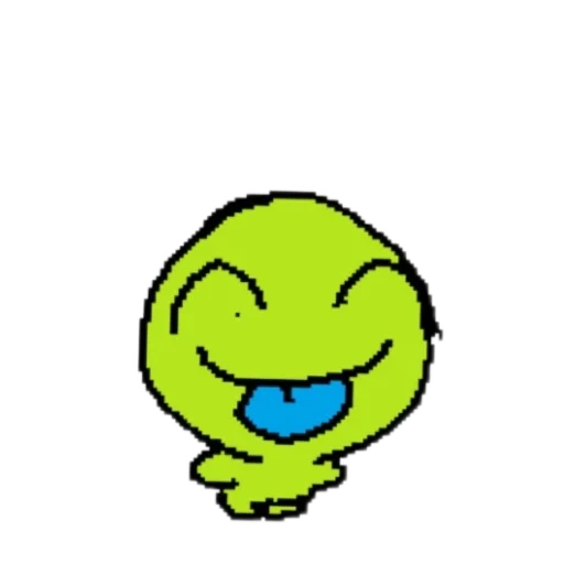 Стикер silly alien