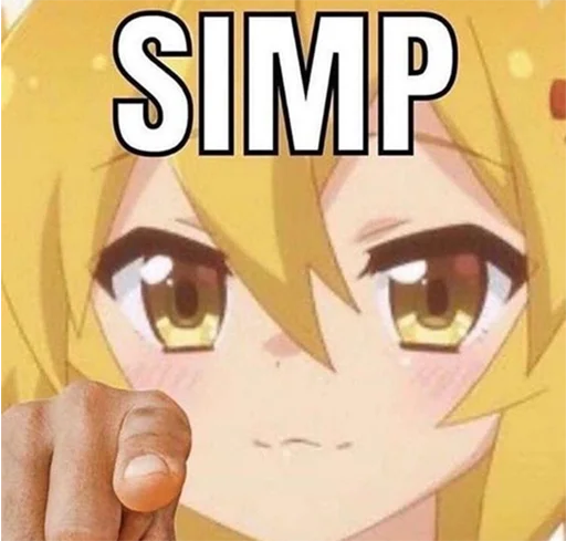 Стикер simp oipaoiw