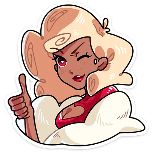 Стикер Сирша без надписей