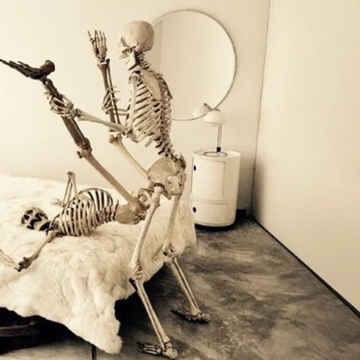 Стикер Skeleton Mania