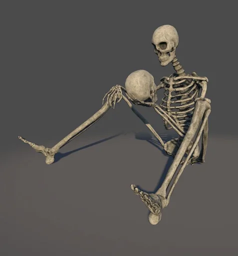 Стикер Skeleton Mania