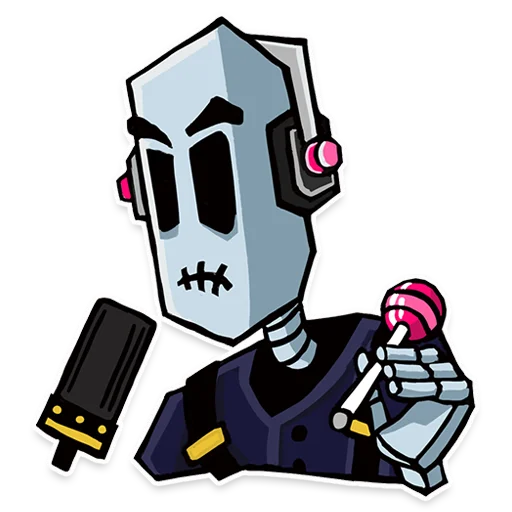 Стикер Скелет Дорт