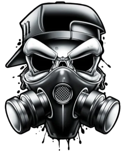 Стикер skullUI