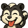Эмодзи Скунс Виталий