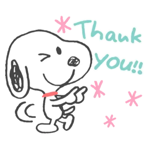 Стикер snoopy