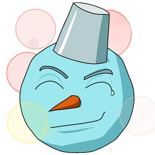 Стикер Snowman