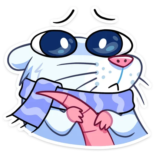 Стикер Снежная Нутри