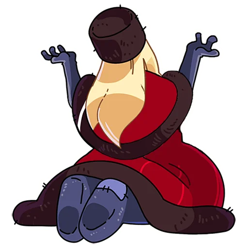 Стикер Соболина без надписей