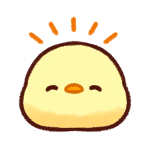 Стикер Soft and Cute Chicks Feelings