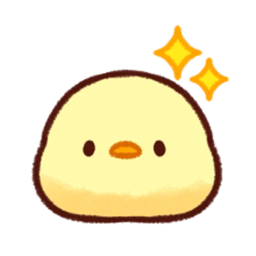 Стикер Soft and Cute Chicks Feelings