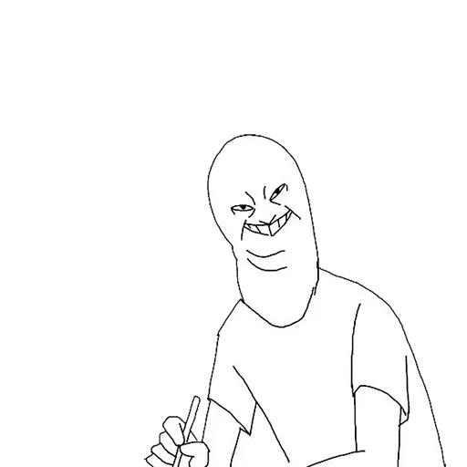 Стикер Совсем ебобо что ли