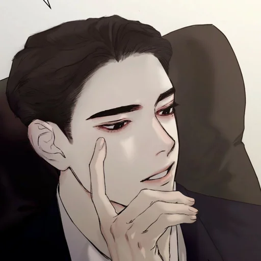 Стикер Speak of the devil