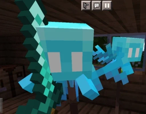 Стикер Minecraft