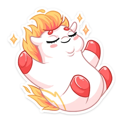 Стикер Остренькое Мороженко