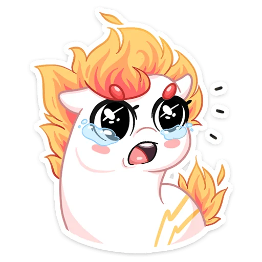 Стикер Остренькое Мороженко