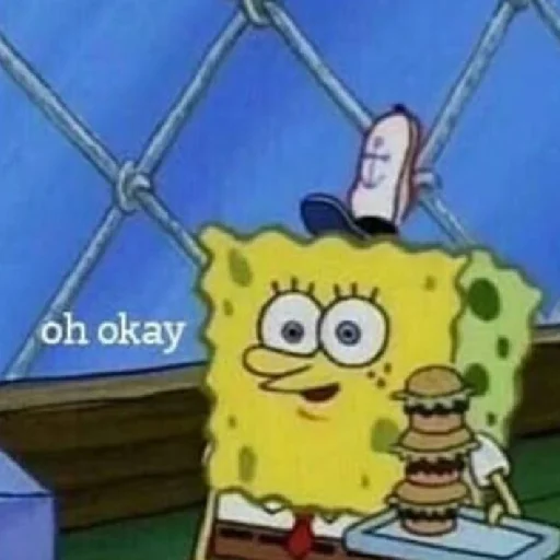 Стикер Spongebob