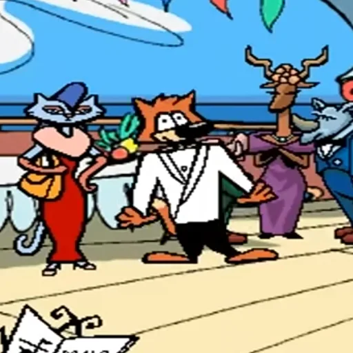 Стикер Мистер лис