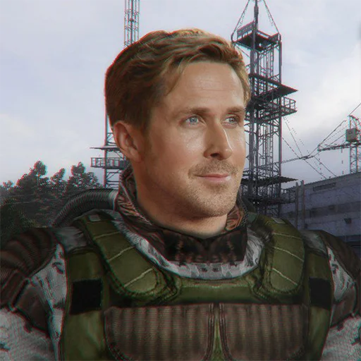 Стикер STALKER. Гослинг