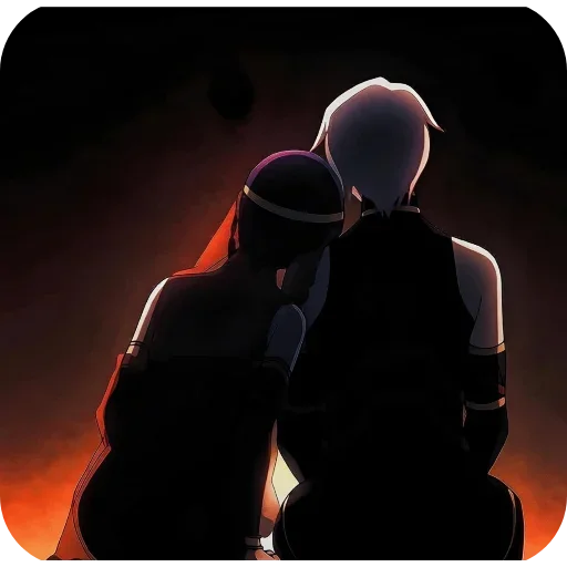 Стикер Love anime