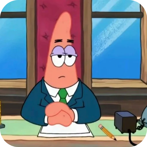 Стикер Patrick