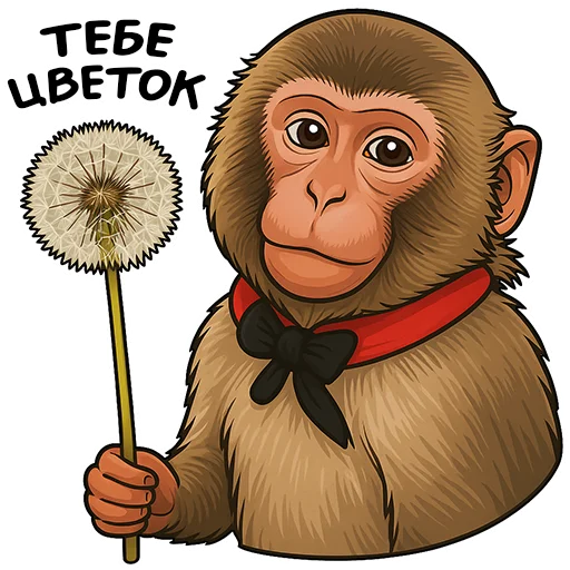 Стикер Monkeys