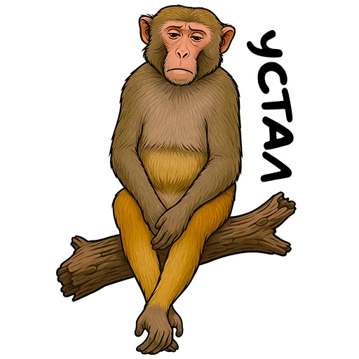 Стикер Monkeys