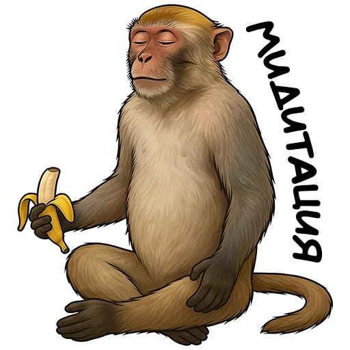 Стикер Monkeys