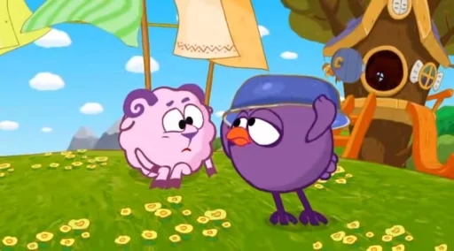 Стикер Смешарики