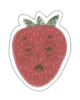 Стикер клубника