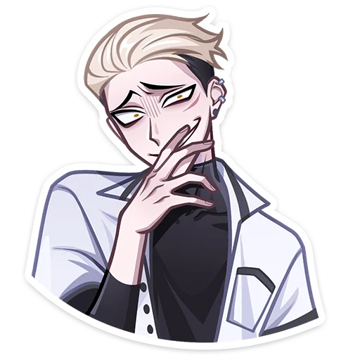 Стикер Старшеклассник Артём