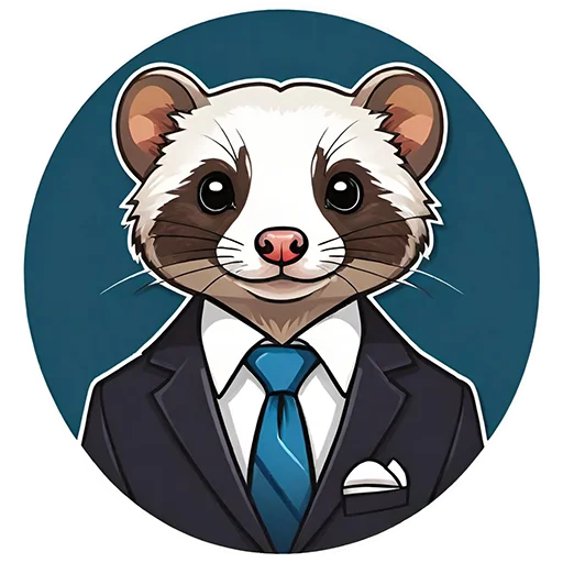 Стикер Suit polecat